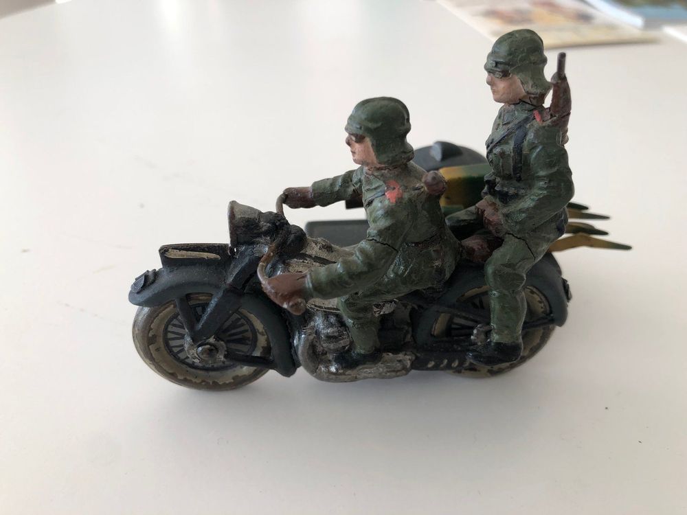 Elastolin Jouets: MOTO SIDERCAR ELASTONIL – D'occasion à Davesco par cap_67b9 1