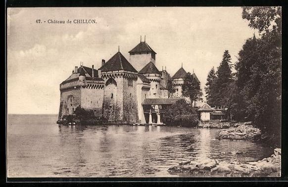 Cartoline postali: AK Chillon, Le Château – Usato da Berlin venduto da bartko-reher