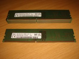 1 Stück 8gb ddr4 3200 für Computer. Getestet.