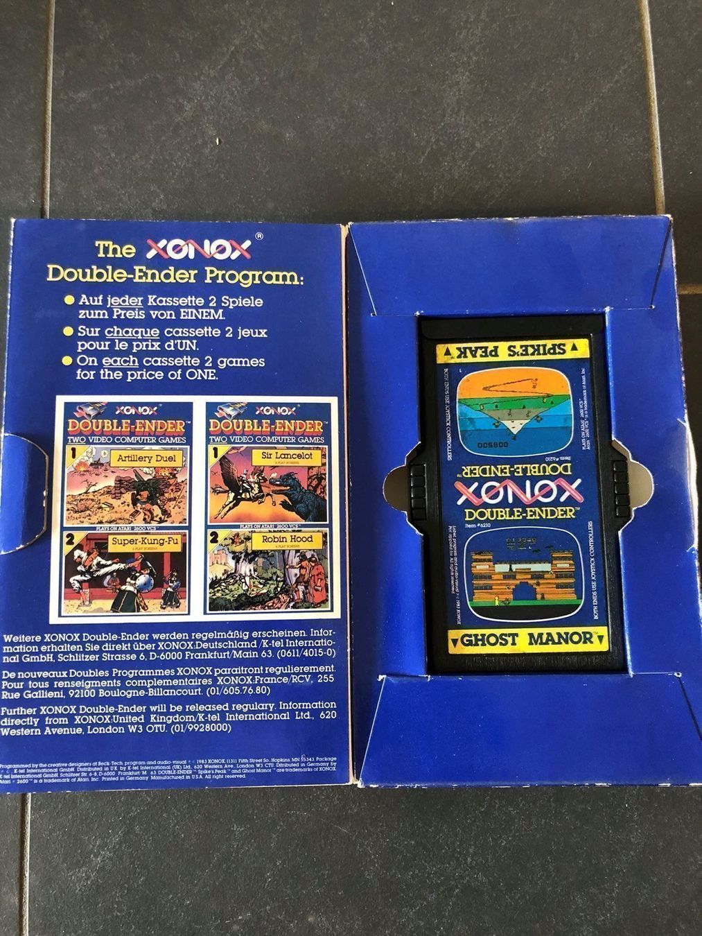 Atari Giochi: Xonox Double Ender für Atari 2600 – Usato da Kestenholz venduto da Inna09 1