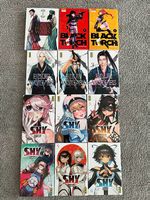 Shy / Black Torch / Blue Wolves Manga Lot
