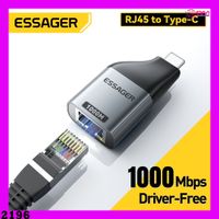 Typ-C-zu-Ethernet-Adapter 100/1000Mbps Gigabit High-Speed ​​