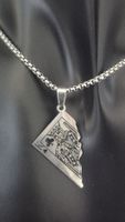 Collana uomo acciaio inossidabile Re di fiori