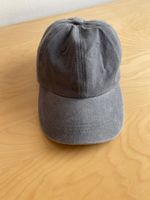 Graue Baumwoll-Kappe, neuwertig - perfekter Herbststyle!