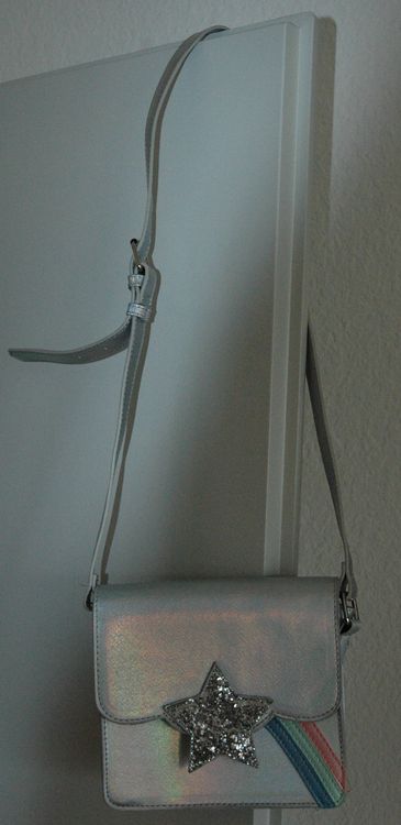 Produktbild von Glitzer Umhängetasche Für Mädchen - Einhorn Design Mit Pailletten