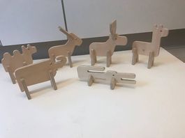 Holz Tiere Design Momoll ab 3 Jahre