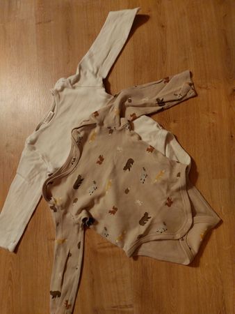 2er Set Bodies Langarm Gr. 86