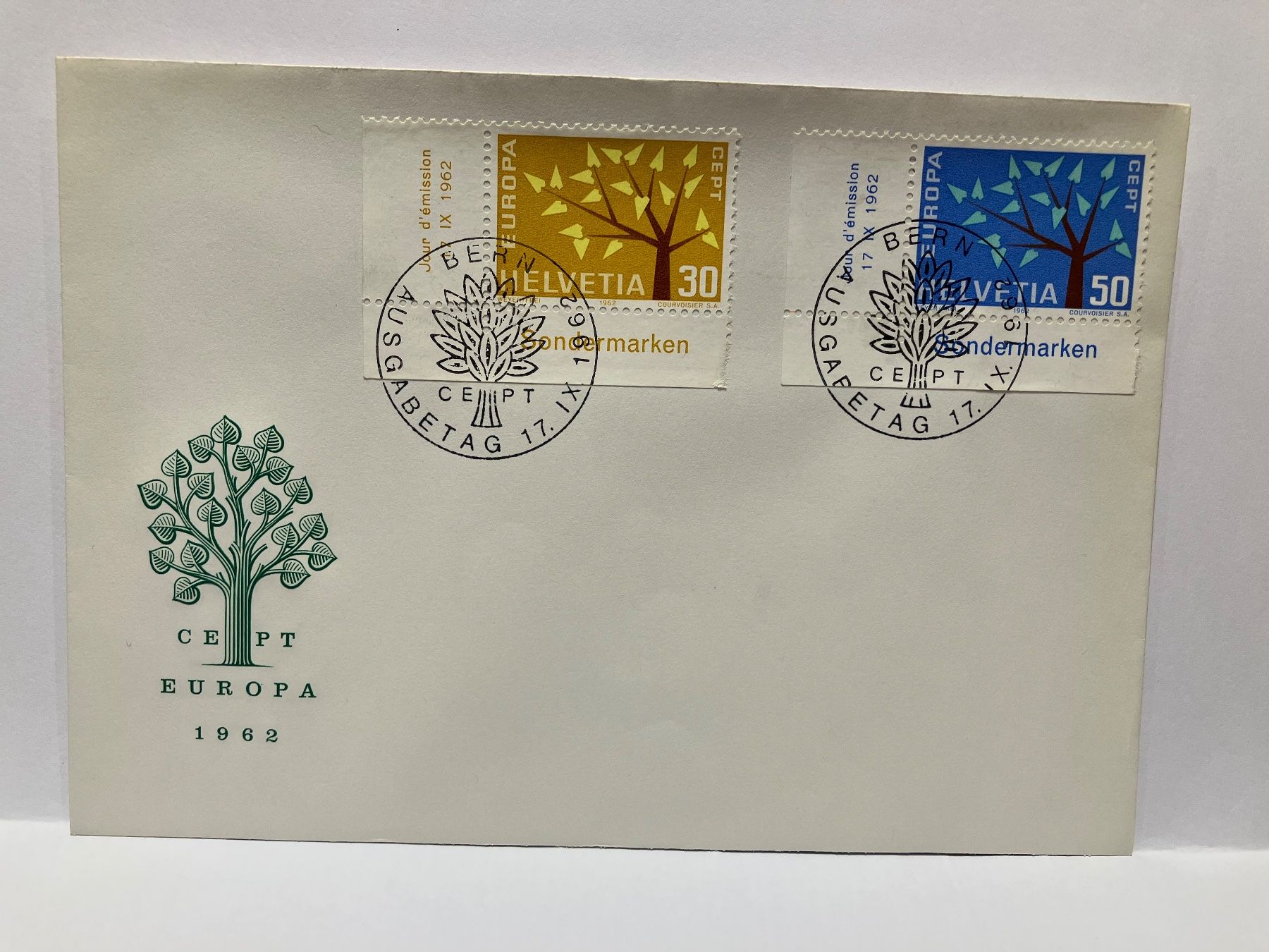 Tutti i francobolli: 1 FDC Satz 1962 – Nuovo (secondo la descrizione) da Koblenz venduto da Markenhimmel