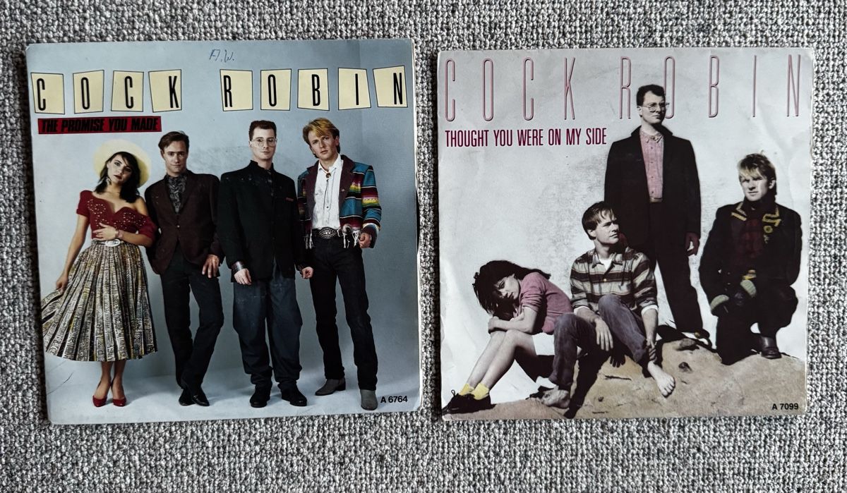 Schallplatten: Cock Robin - 7"  Single Paket -  80s – Gebraucht aus Rorbas von BlackstarRecords