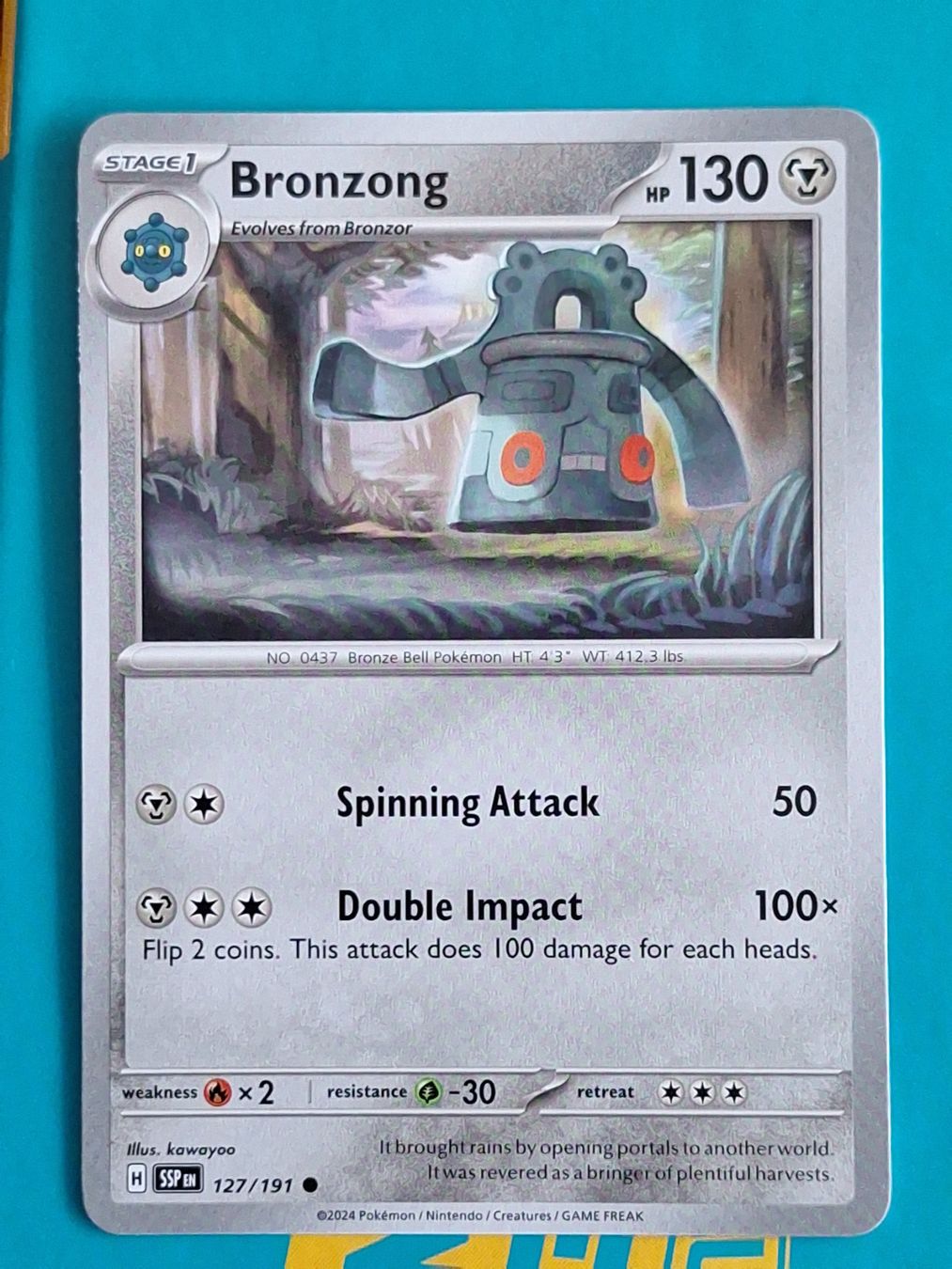 Pokémon Carte collezionabili: Bronzong - Pokemon Surging Sparks – Usato da Altstätten SG venduto da GGsGameshop