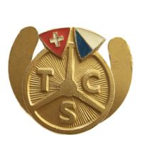 Revers Knopf - TCS - Touring Club Schweiz - Huguenin