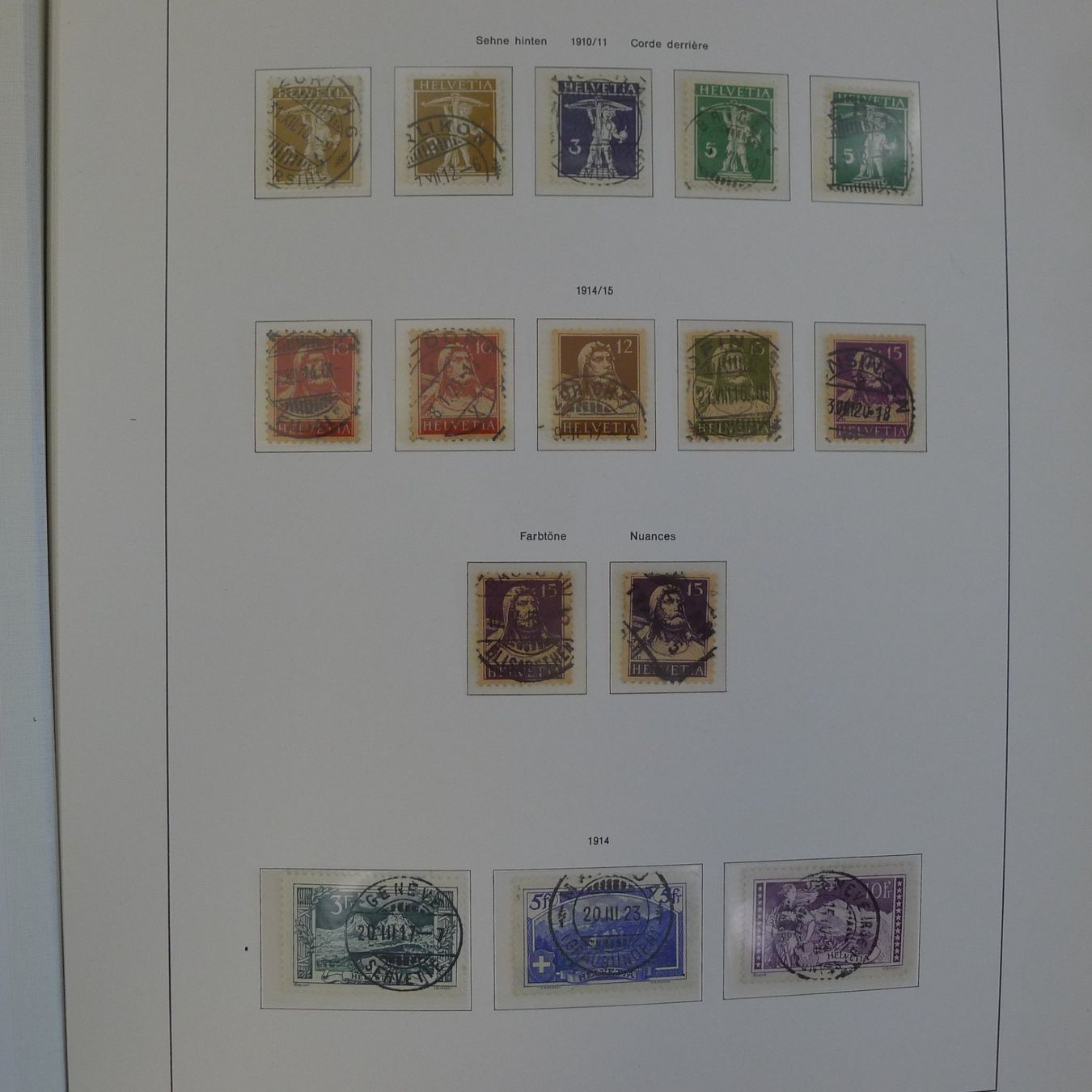 Alle Briefmarken: 1907-2003, Sammlung SCHWEIZ + mit Vollstempel Kat: 3000.-+ – Gebraucht aus Sursee von Luzernerraute 3