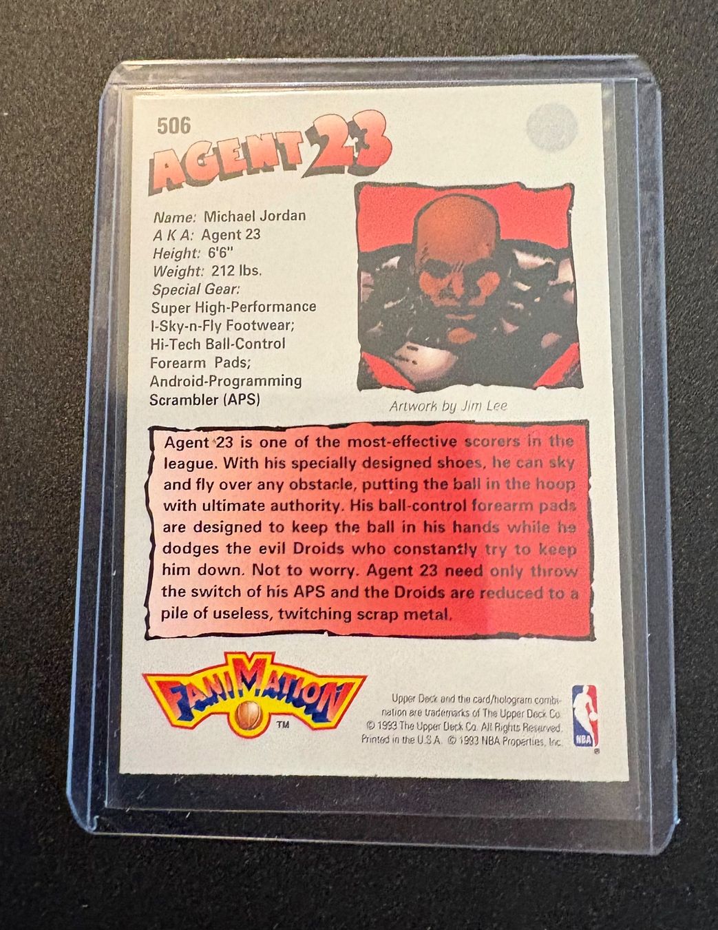 Nba Carte collezionabili: NBA Michael Jordan Upper Deck Fanimation Card – Nuovo (secondo la descrizione) da Muttenz venduto da joba23 1
