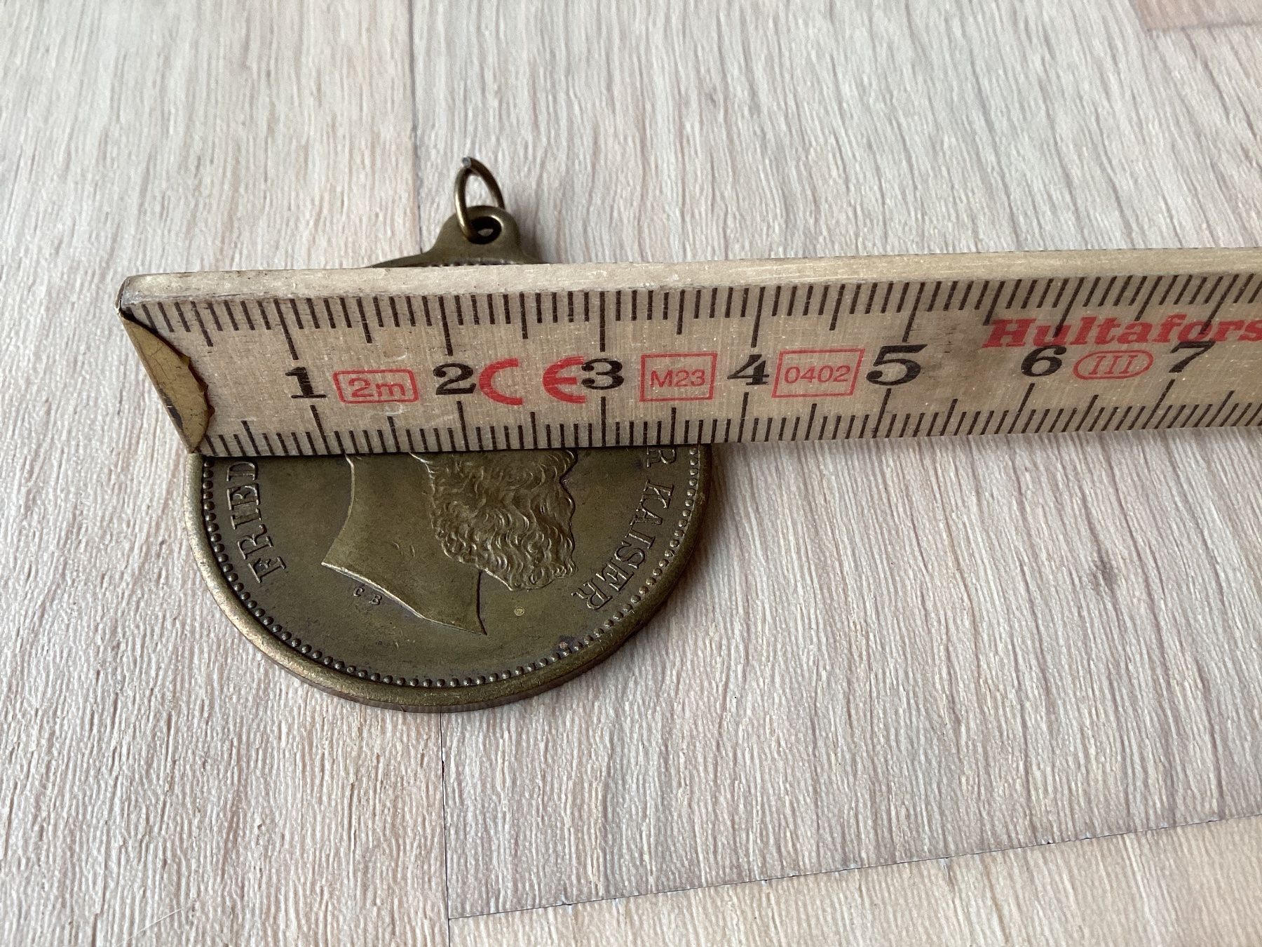 Medaillen: Medaille Deutscher Kaiser Friedrich der 3 – Gebraucht aus Flawil von Barschfreak 2