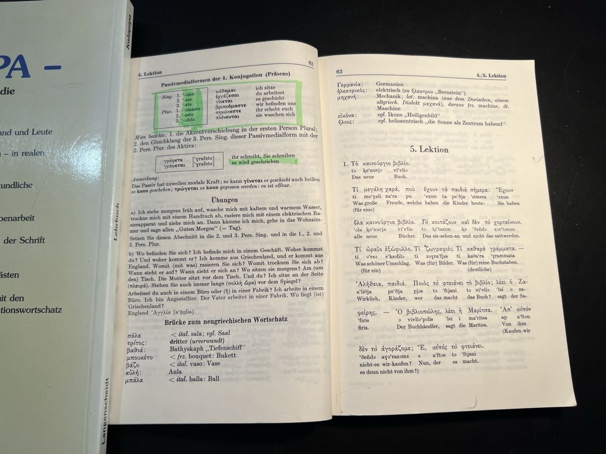 Libri: Lernbücher Neugriechisch – Usato da Lichtensteig venduto da dobda 2