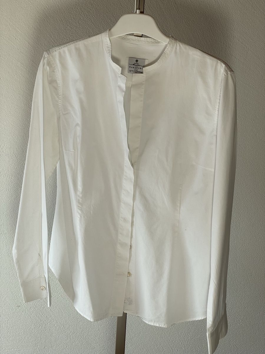 Camicette: Habsburg Bluse in weiss Gr. 40 – Usato da St. Moritz venduto da hdj_dd7v