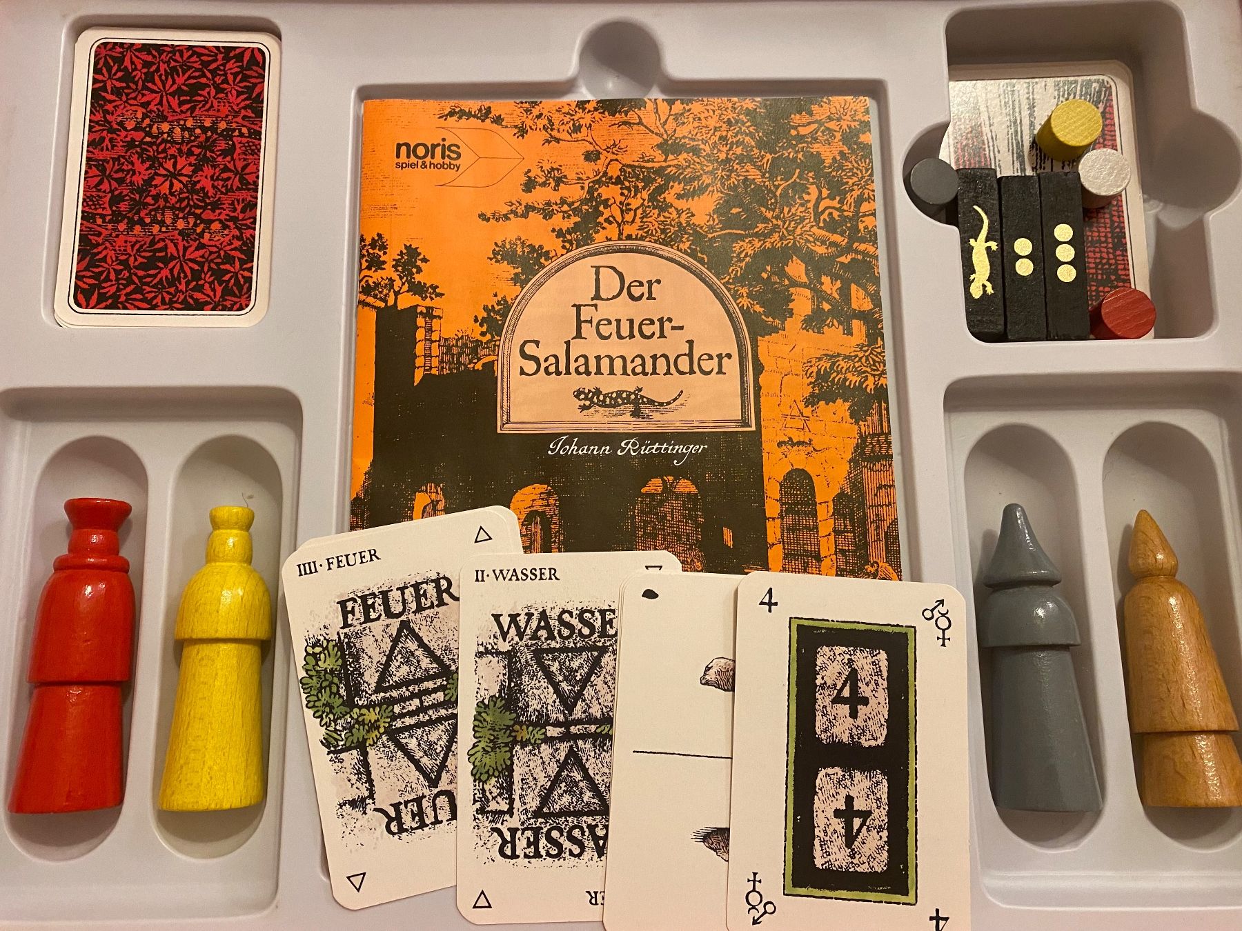 Giochi: Der Feuersalamander Nostalgie Spiel 1987 Brettspiel – Usato da Basel venduto da him_5r5n 2