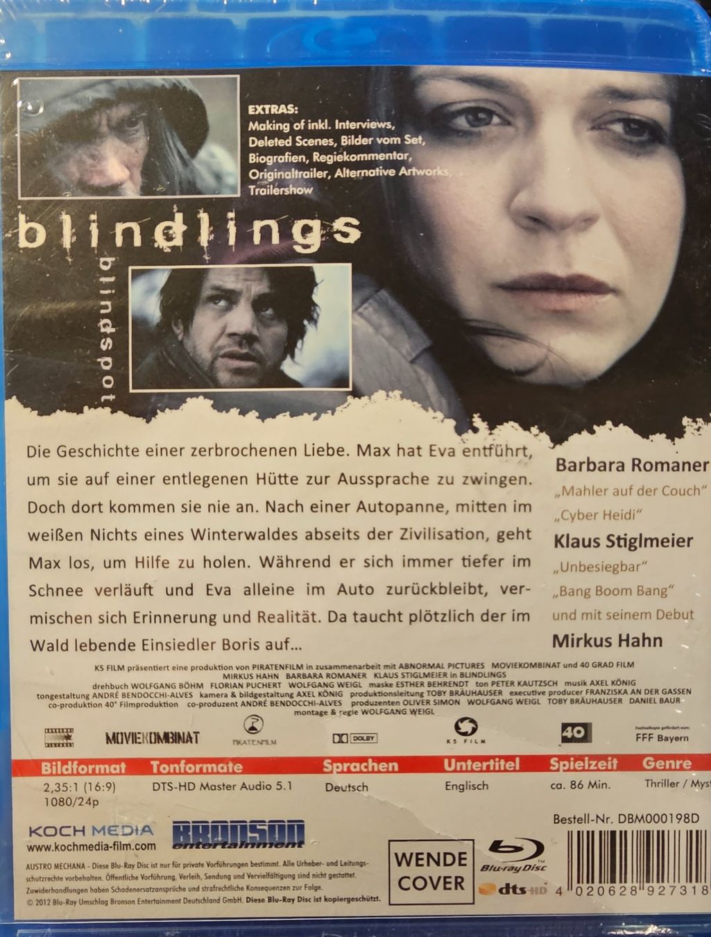 Tous les DVDs: Blindlings Blindspot – Neuf avec emballage d'origine à Wahlen b. Laufen par Cg10 1