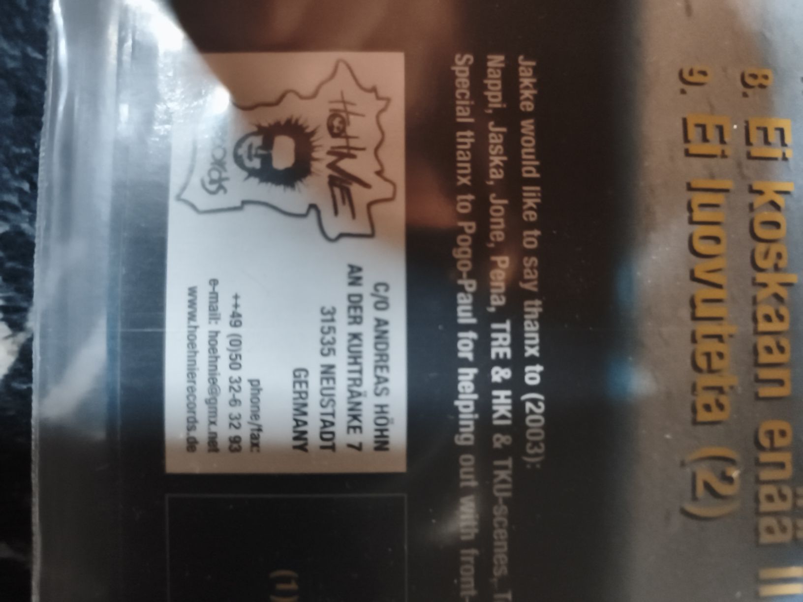 Dischi in vinile: Totaalien Kaaos LP – Usato da Wynau venduto da rem_5tpw 3