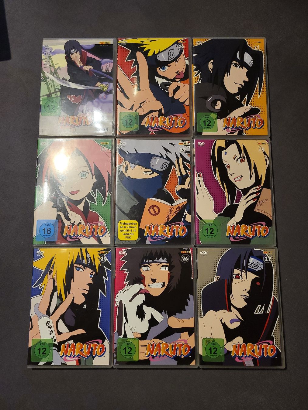 Tutti i DVDs: Naruto DVD Sammlung - 31 DVD's Deutsch – Usato da Grindelwald venduto da lego9 3