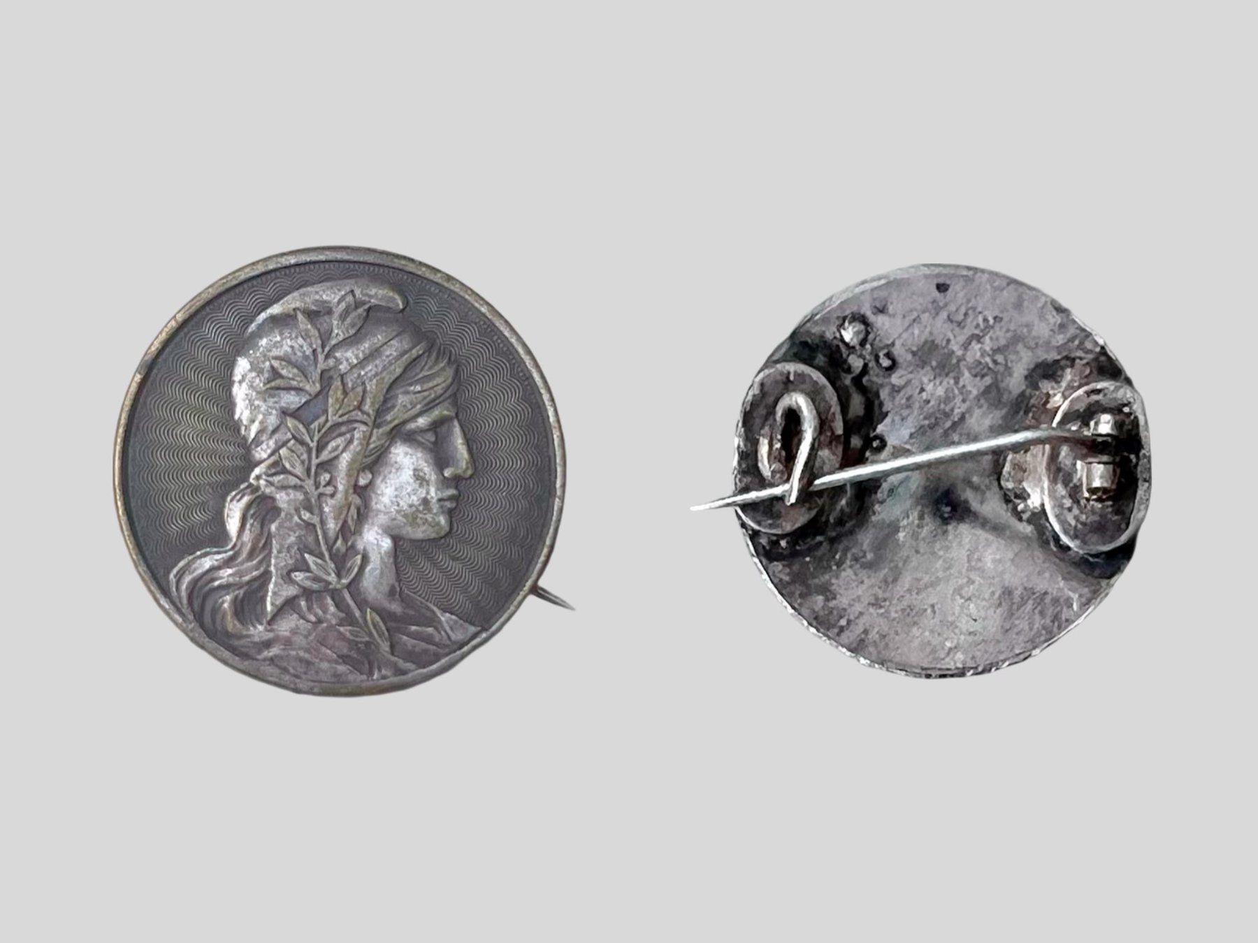 Broches & Aiguilles: AB 1.- Jugendstil Brosche – D'occasion à Wohlenschwil par Amadeus-Auctions