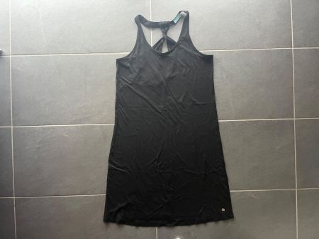Schwarzes Kleid mit Rückenausschnitt - BlueMotion (S)