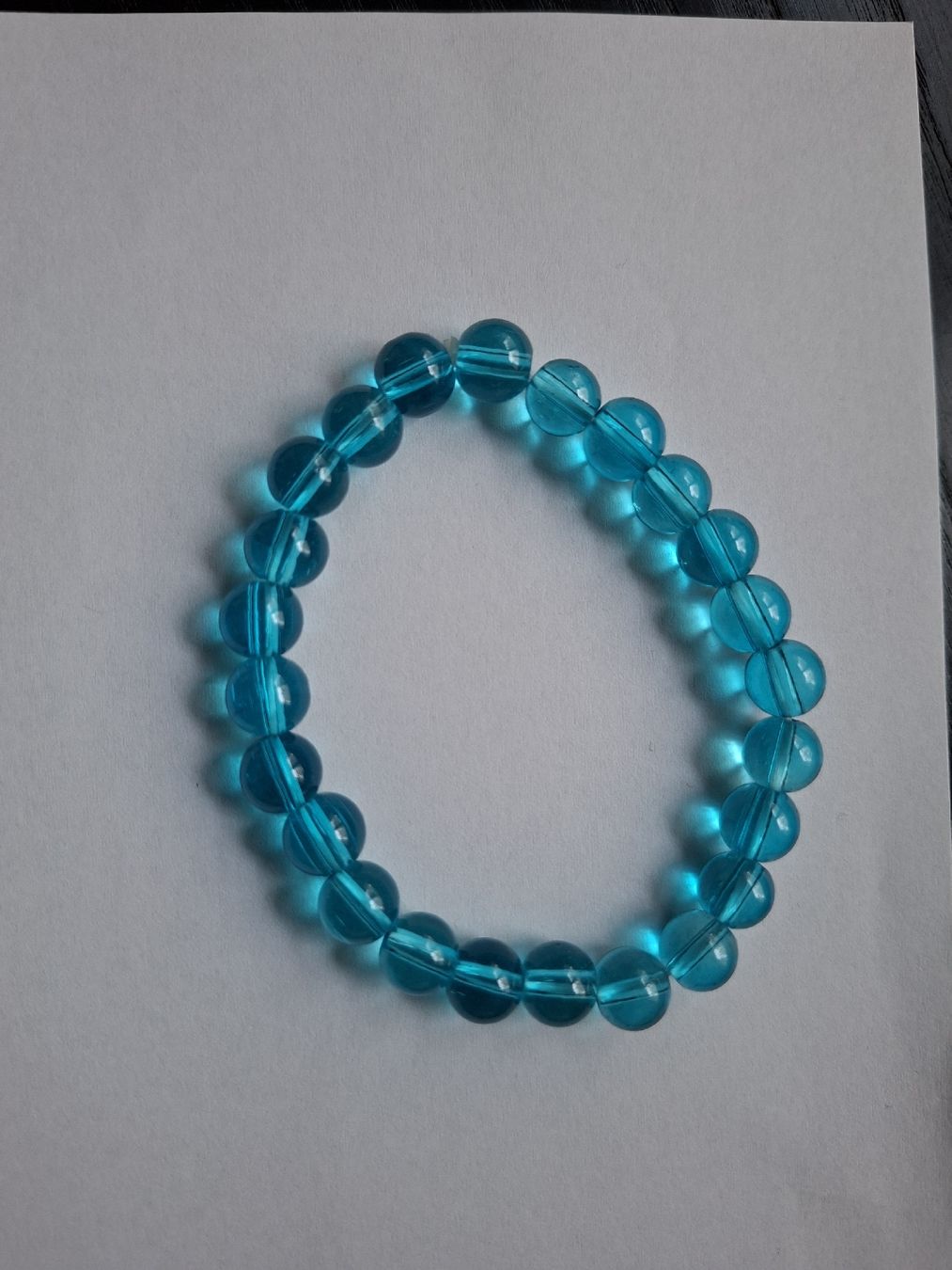 Armbänder & -reifen: Perlenarmband elastisch blau neu – Neu (gemäss Beschreibung) aus Basel von Babuscha
