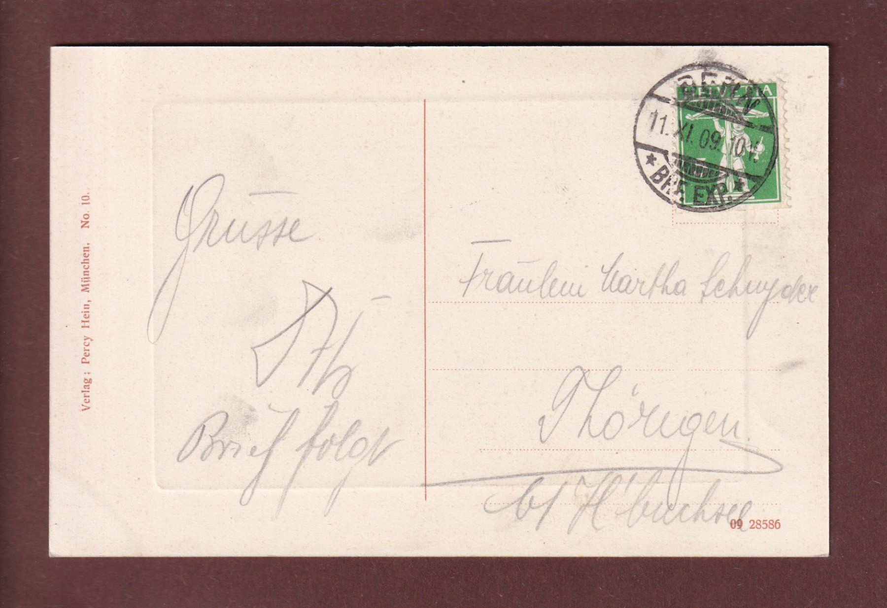 Cartoline postali: BERN - Alt-Stadt - 1909 – Usato da Pully venduto da nicecards 1