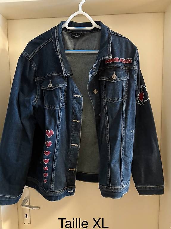 Jacken: Veste jeans Mickey XL – Gebraucht aus Cossonay-Ville von lolita1977