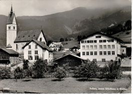 Fellers neues Schulhaus u. Kirche