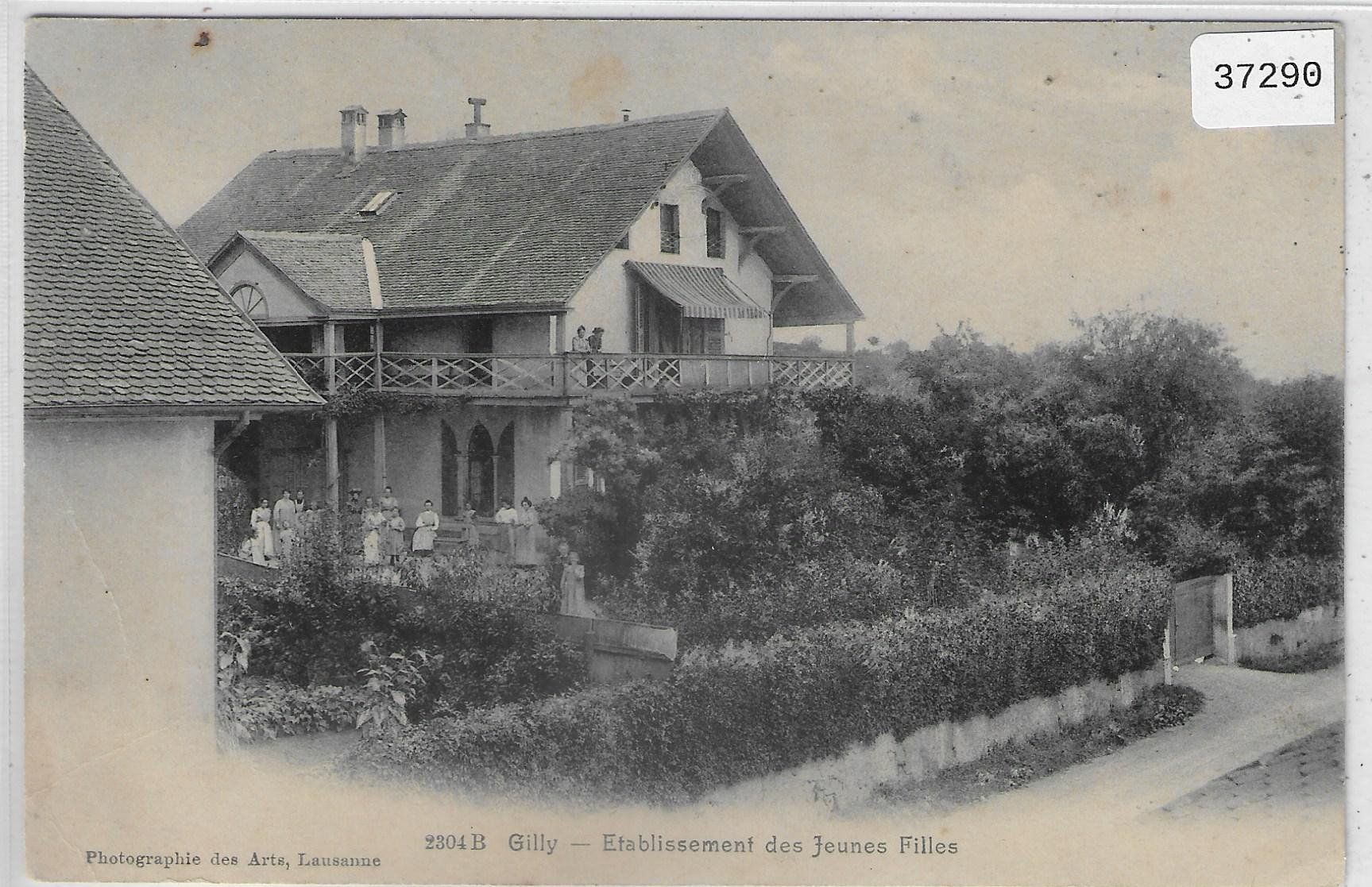Cartoline postali: Gilly - Etablissement des Jeunes Filles – Usato da Ettingen venduto da Kartenplanet
