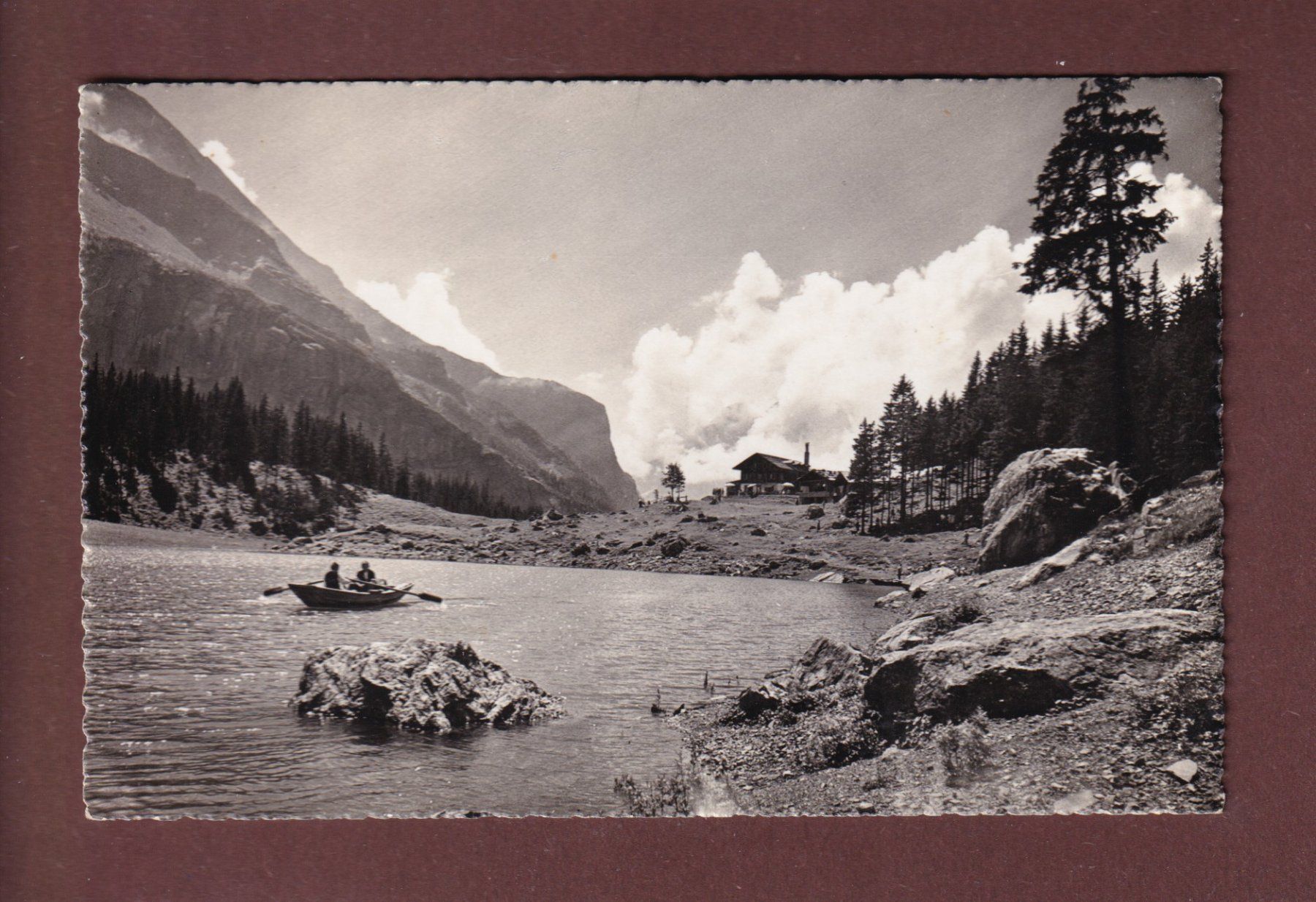 Cartoline postali: Kansersteg - Am OESCHINENSEE – Usato da Pully venduto da nicecards-shop