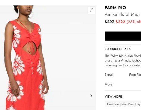 Farm Rio Kleider: Farm Rio Kleid / robe  XS/S – Gebraucht aus Collonges von arashee 7