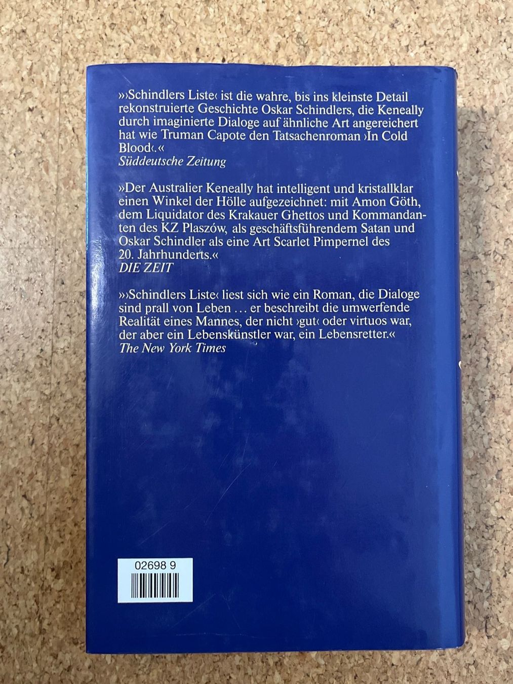 Libri: Buch gebunden "Schindlers Liste", Thomas Keneally – Usato da Grosswangen venduto da Vita500 1