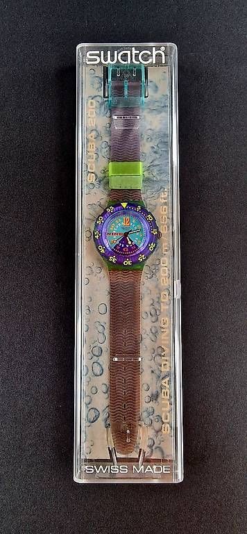 Montres: Swatch Scuba 200 Bermuda Triangle SDN106 – D'occasion à Bassersdorf par Zwoebschi 2