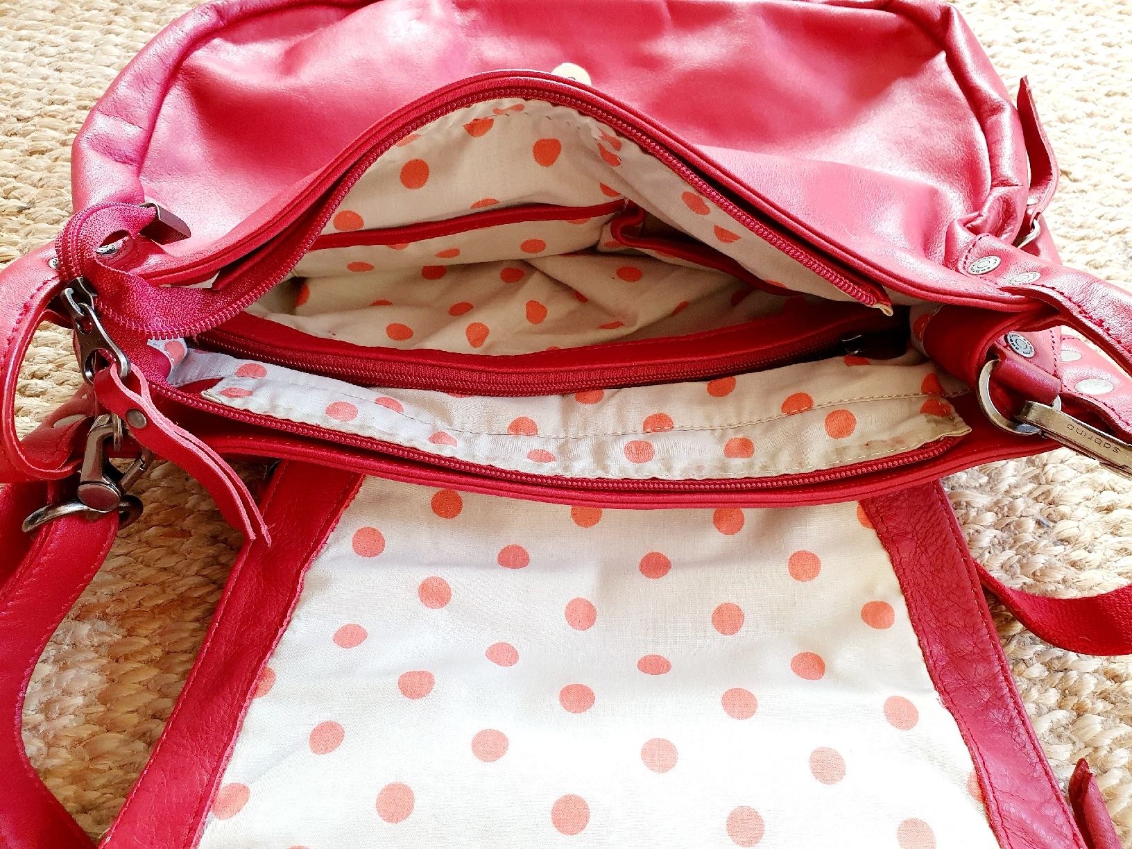 Taschen für Damen: SABRINA sac à main en cuir de vachette – Gebraucht aus Yverdon-les-Bains von somiou 3