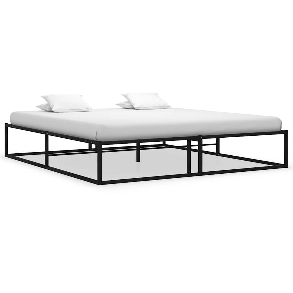 Lits: Bett 180 x 200 metall schwarz – D'occasion à Biberstein par Slowdown1