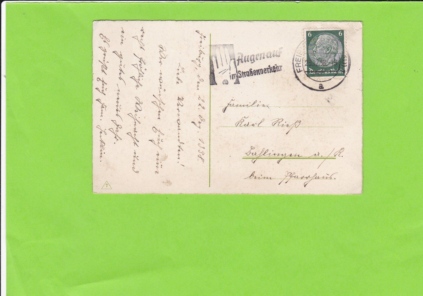 Cartoline postali: Ein frohes Fest – Usato da St. Peterzell venduto da neckertal 1