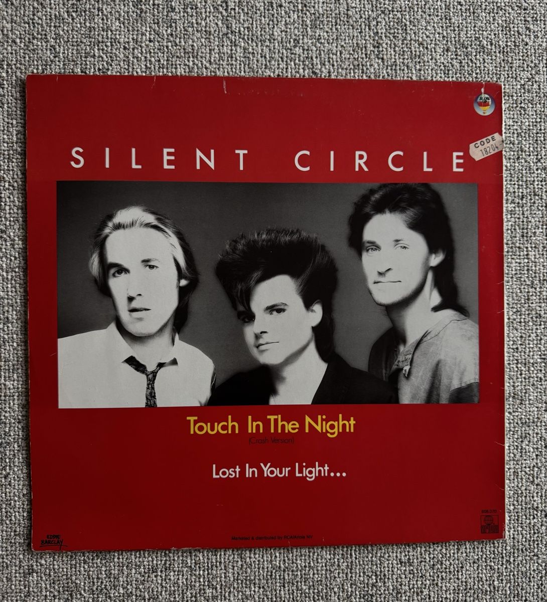 Dischi in vinile: Silent Circle - Touch In The Night - 12" Maxi - 80s – Usato da Rorbas venduto da BlackstarRecords 1