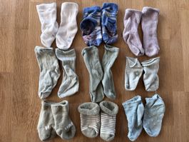 Babysocken Monat 1-4