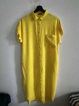 Parfois Sommerkleid in leuchtendem Gelb – Grösse M/L