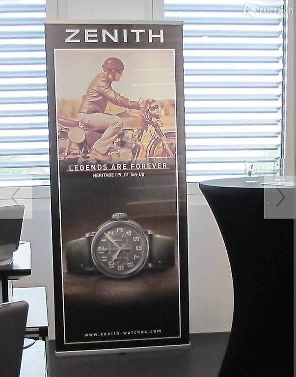 Foto & Immagini: Zenith Pilot typ 20 /caferacer Werbebanner – Usato da Romanshorn venduto da pick_up_now 1