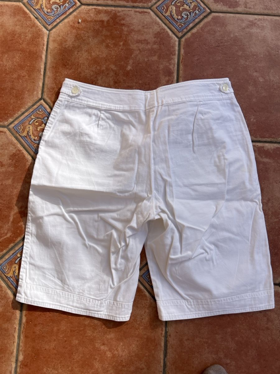 Hosen: St. Emile Short weiss 40 – Gebraucht aus Bonaduz von Malves10 3