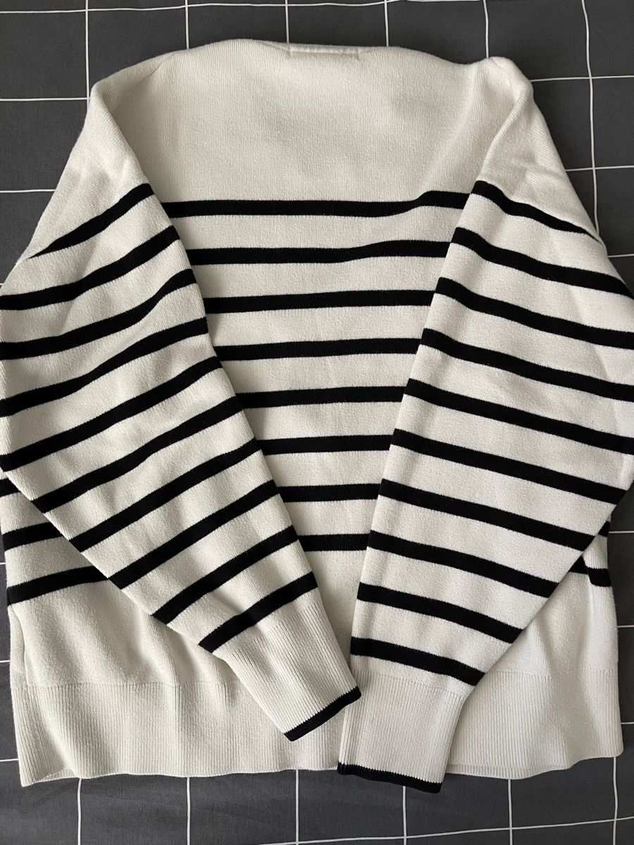 Uniqlo Pullover & Sweatshirts: Pull en tricot rayé Uniqlo. Taille S. – Gebraucht aus Leytron von Tissana_bo 1