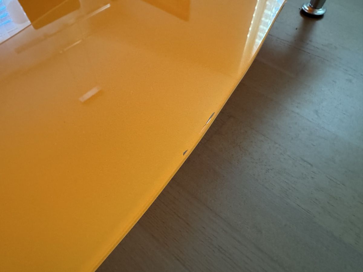 Tische: Couchtisch Glas orange 110x53x43 cm – Gebraucht aus Zufikon von thanasak 5