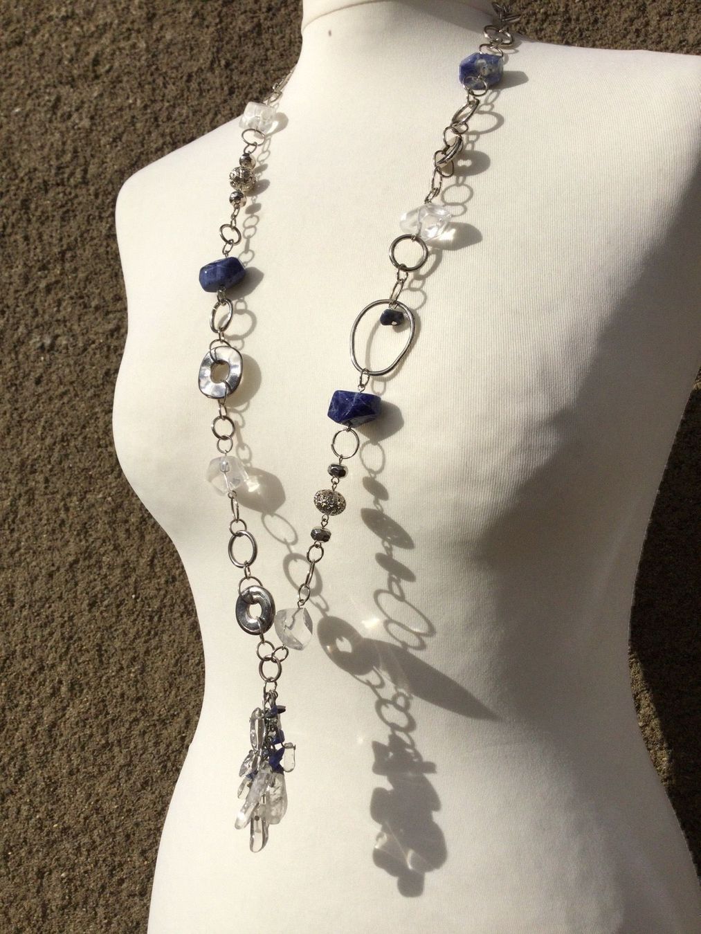 Colliers: Collier/Sautoir Soladite & Crystal NEUF – Neuf avec emballage d'origine à Agiez par chouchanelle 6