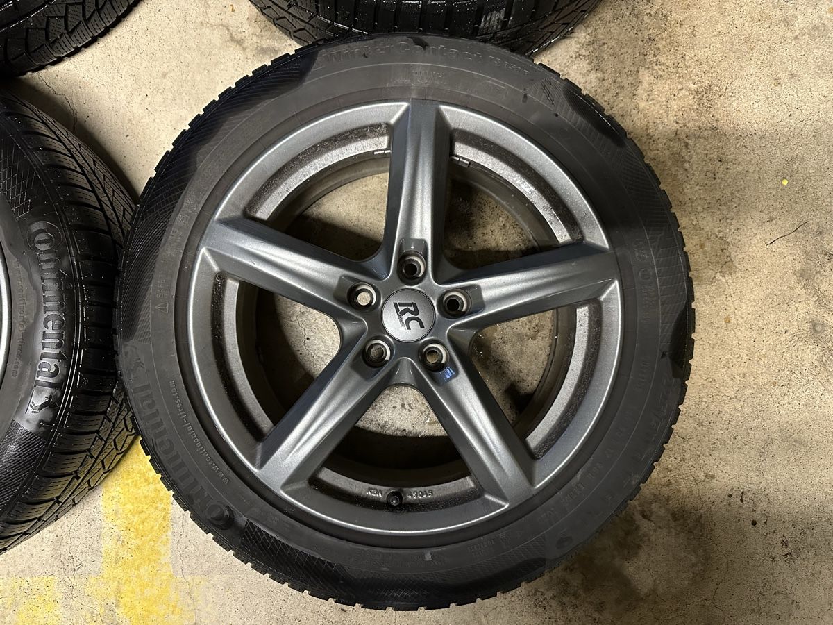Pneus & Kompletträder: 4 Winterräder Brock Alloy Wheels RC24 225/50 R17 – Gebraucht aus Schwyz von mar_xvd2 2