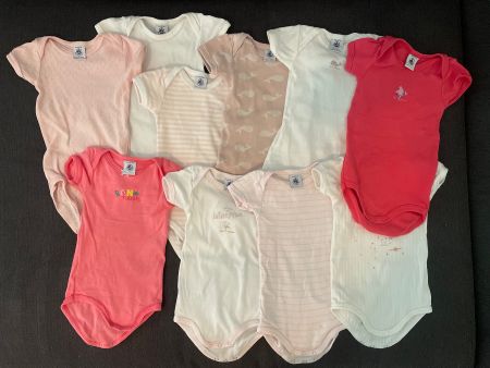10x Petit Bateau Kurzarm Body Bodies 6 Monate 67
