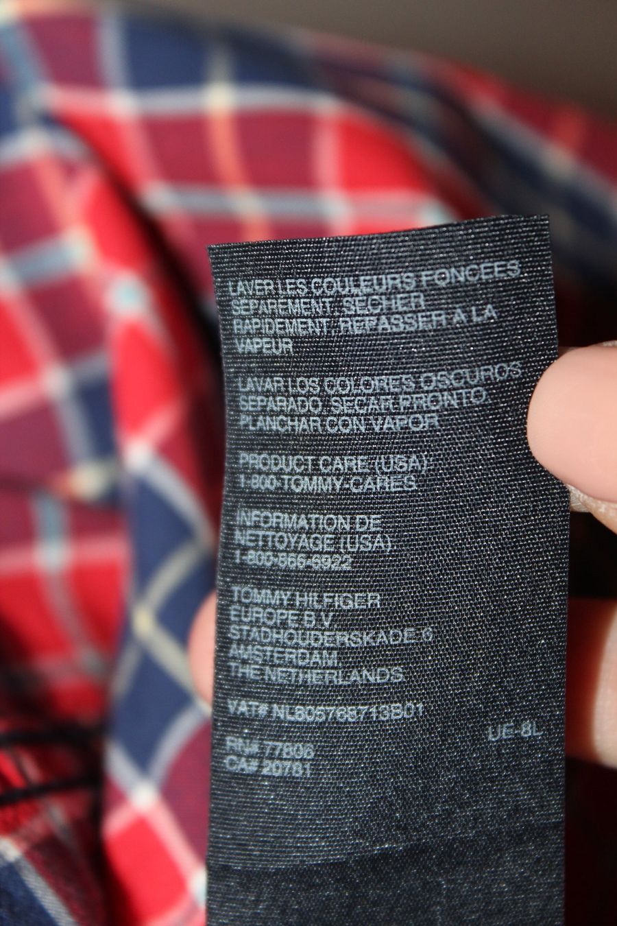 Tommy Hilfiger Camicie: Tommy Hilfiger Herren Hemd Gr.S – Usato da Zürich venduto da JOD213 5