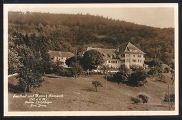AK Ramsach, Ortsansicht am Berg, 1926
